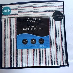 NWT Nautica Queen Sheet Set